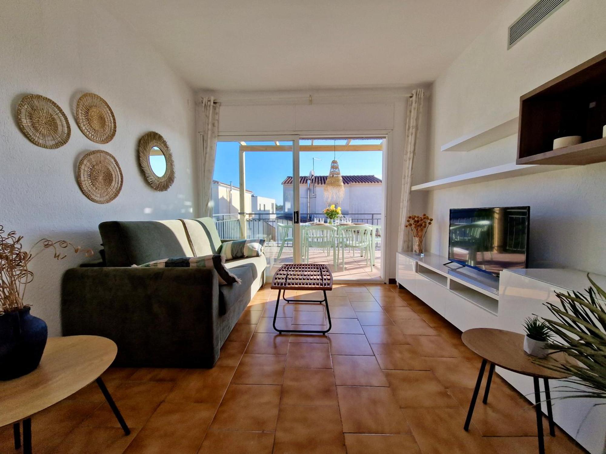 Gorgot P1 I Apartamento Con Terraza Y Piscina Comunitaria Cerca De La Playa Эмпуриабрава Экстерьер фото